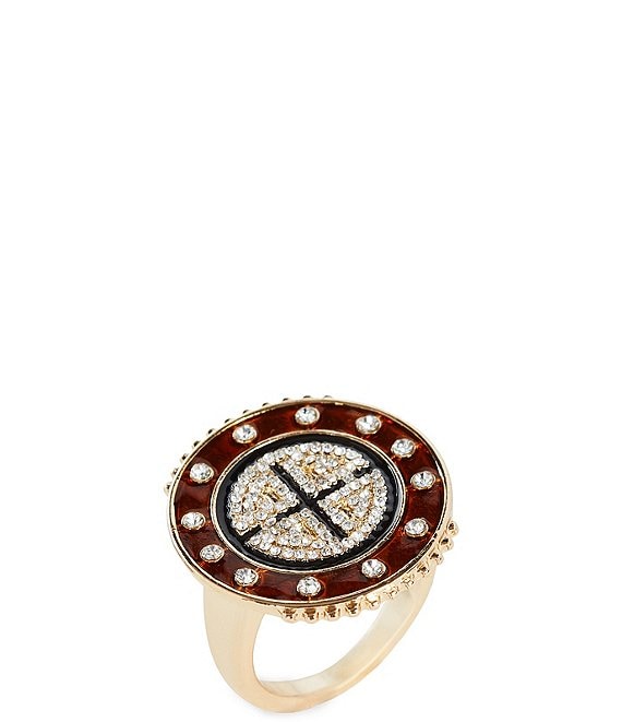 Gemma Layne Geo Pave Statement Ring