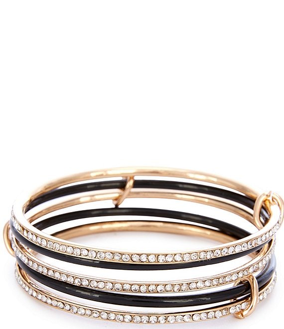 Gemma Layne Interlock Bangle Bracelet Set