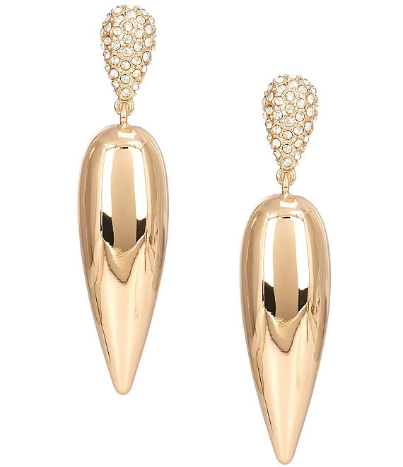 Gemma Layne Pave Double Drop Earrings