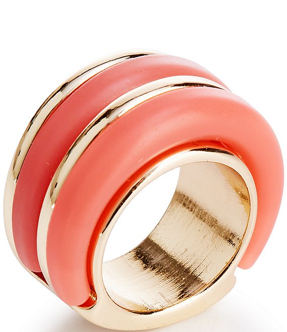 Gemma Layne Resin Double Dome Statement Ring