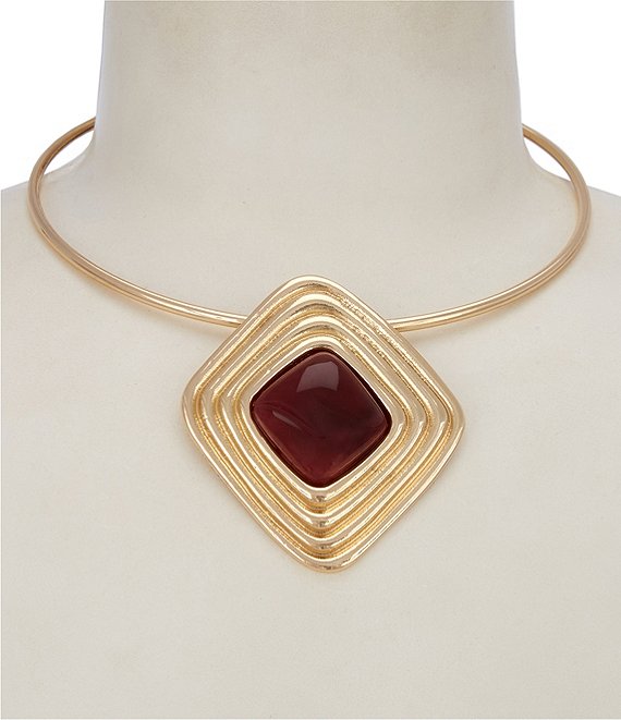 Gemma Layne Stone Statement Collar Necklace