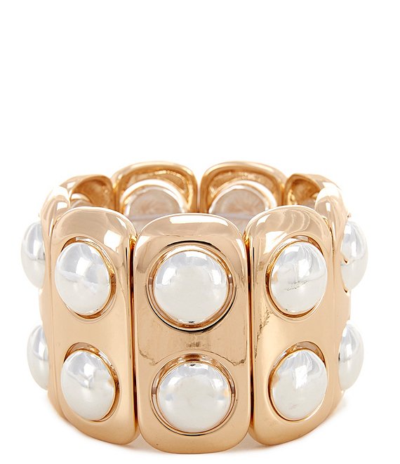 Gemma Layne Two Stone Stretch Bracelet