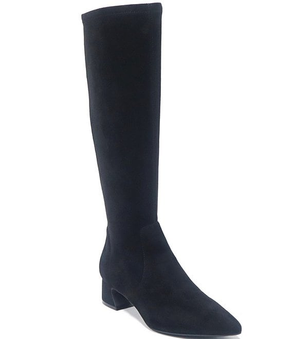 Gentle Souls Gallway Stretch Suede Pointed Toe Tall Boots