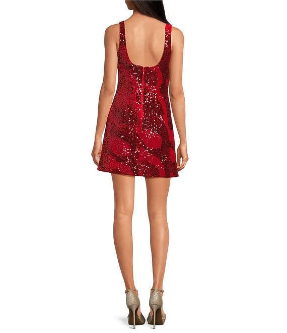gianni bini red lace dress Gianni Bini Juniors Red Dress with Black Lace Belt