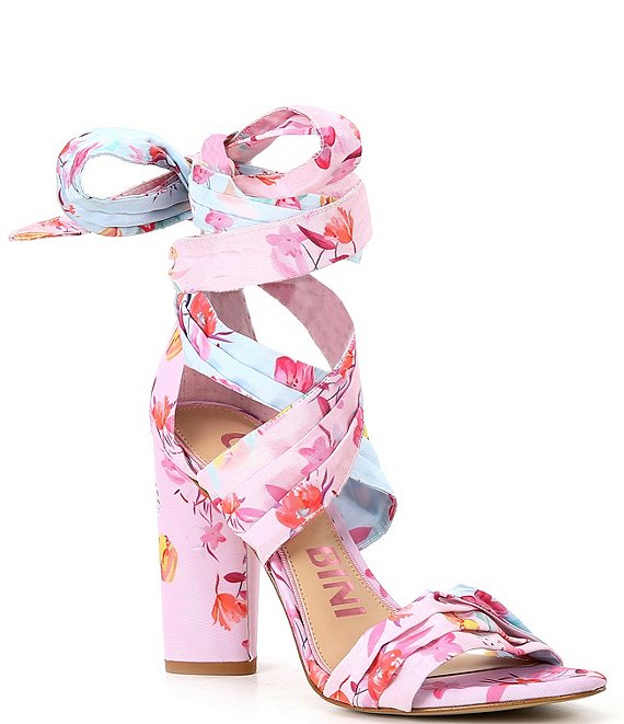 Gianni bini outlet floral heels