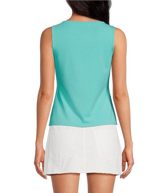 button front knit tank dress Button Front Knit Tank Dress - XL(16-18)