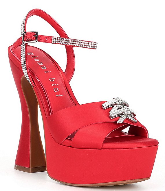 Bow on sale platform sandals