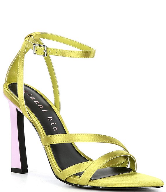 Satin 2024 strappy sandal