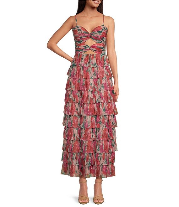 Dillards flower dress hotsell