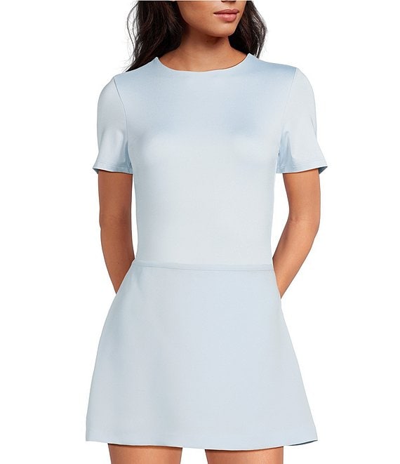 Gianni Bini Layla Short Sleeve Crew Neck Coordinating Bodysuit