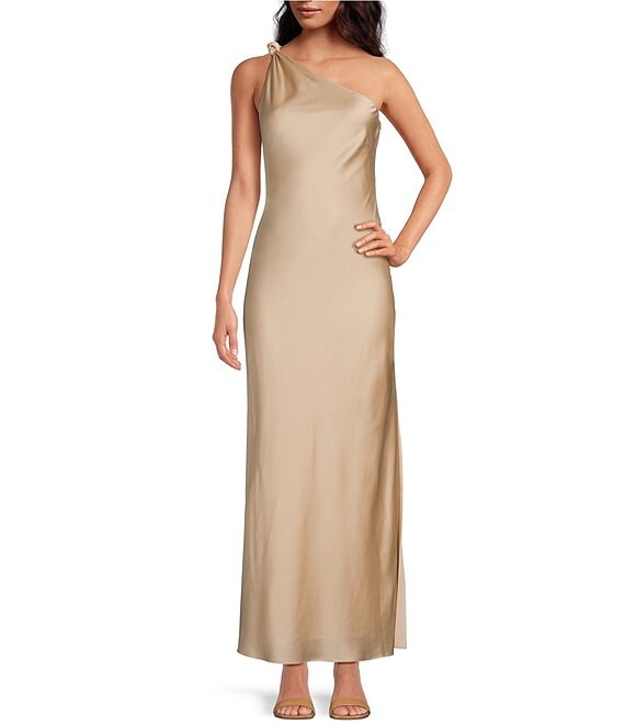 Dillards one 2024 shoulder dress