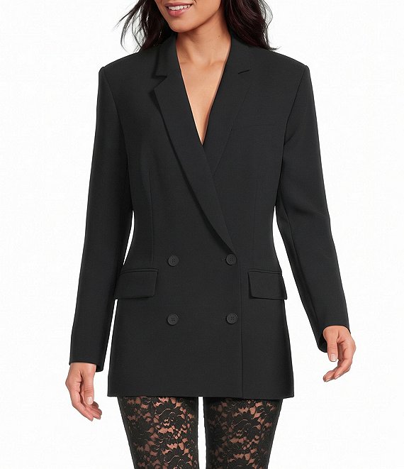 Gianni Bini Reagan Notched Lapel Collared Long Sleeve Blazer