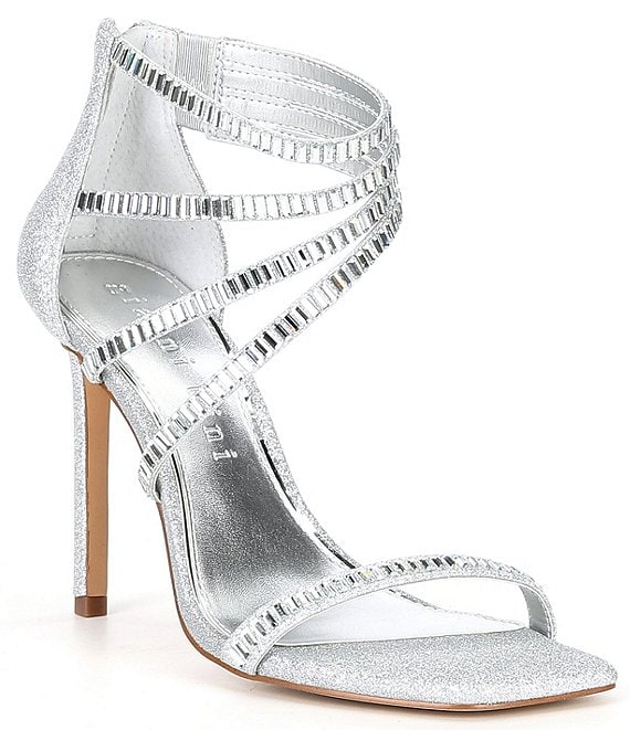 Gianni Bini Shawn Sparkle Embellished Strappy Dress Sandals | Dillard's