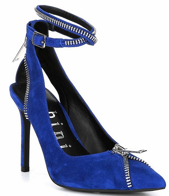PLATFORM – ELECTRIC BLUE high heels with platform | miMaO ®