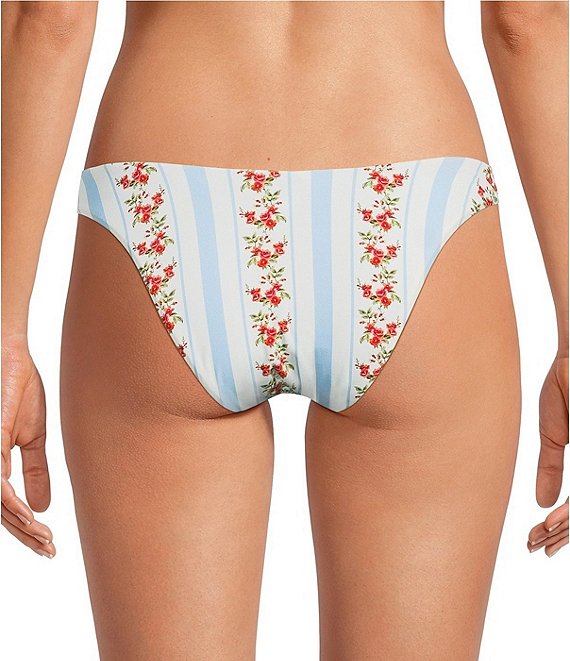 Gianni Bini x Cyd Morris The Gaia Dainty Floral Stripe Scoop Front