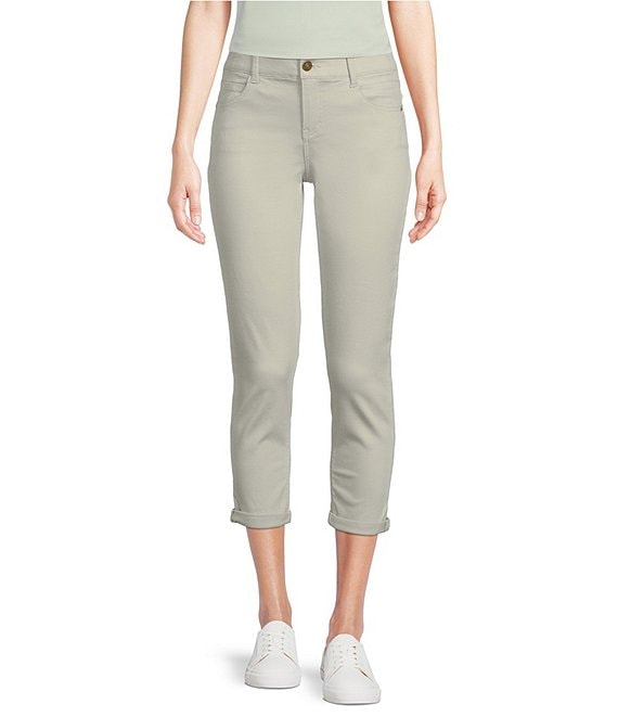 Gibson & Latimer Perfect Fit Crop Skinny Twill Pants | Dillard's