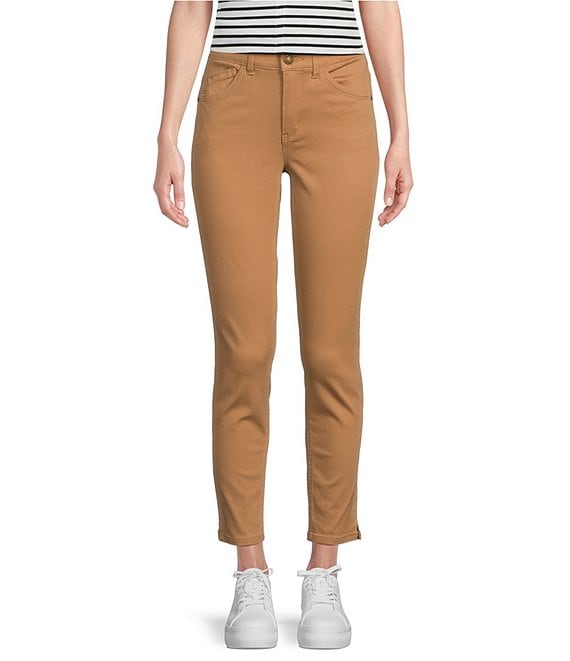 Ankle-length twill trousers - Light beige - Ladies | H&M IN
