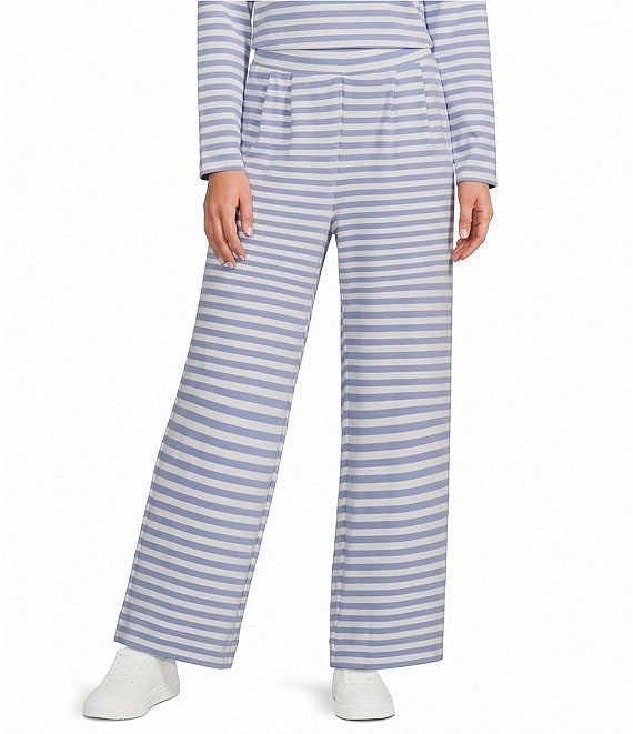 Gibson & Latimer Striped Pull-On Knit Coordinating Pants