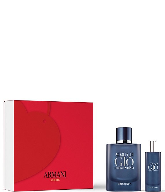 Giorgio Armani Acqua di Gio Profondo Eau de Parfum Men's 2 Piece Gift Set |  Dillard's
