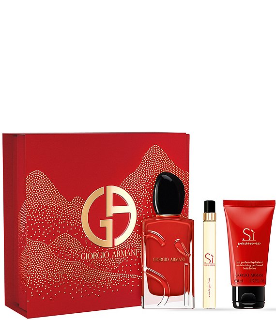 Giorgio Armani Si Passione Eau de Parfum 3 Piece Gift Set Dillard s