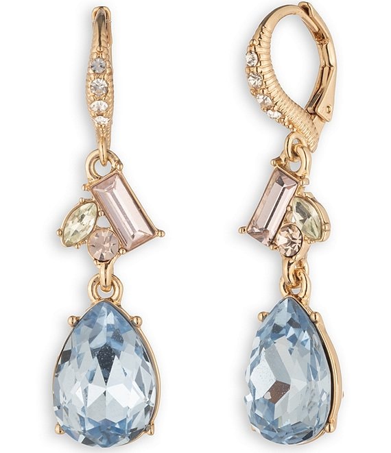 Givenchy Cluster Pear Drop Earrings