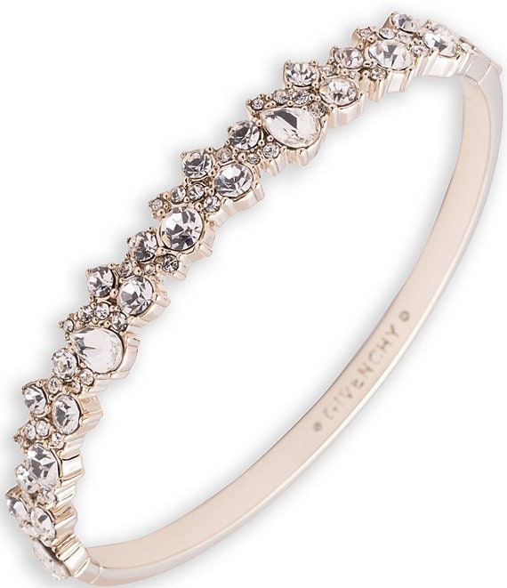 Givenchy Crystal Pave Bypass Bangle Bracelet | Dillard's
