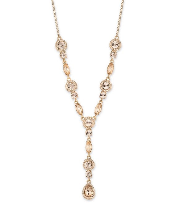 Givenchy Crystal Y Necklace | Dillard's