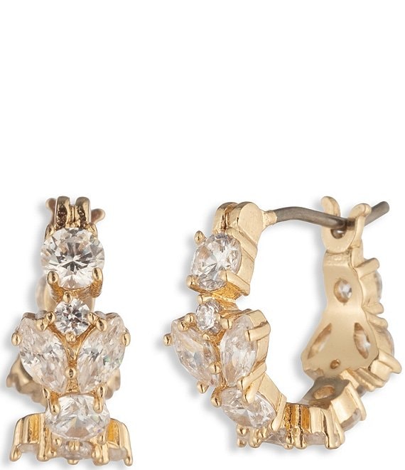 Givenchy CZ Huggie Hoop Earrings