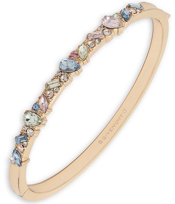 Givenchy Gold Tone Bangle Bracelet