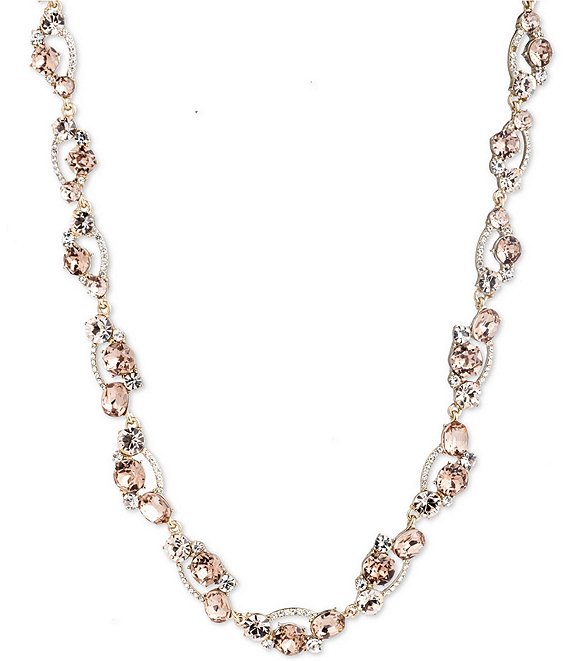 Givenchy crystal online necklace