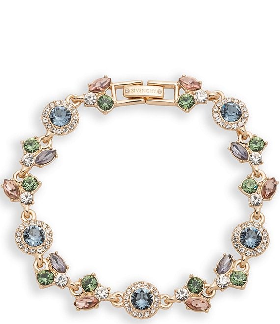 Givenchy Gold Tone Pear Flex Line Bracelet
