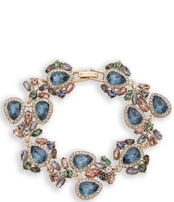 Givenchy Gold Tone Viney Drama Flex Line Bracelet