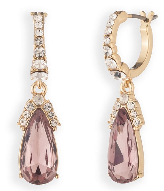 Givenchy Hoop Pear Drop Earrings