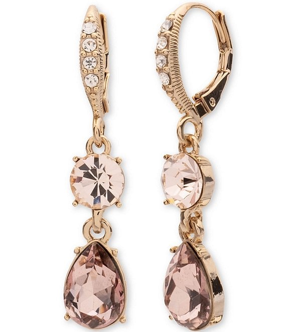 Light Pink Shell Pearl Shimmer Drop Earrings – StyleAura®