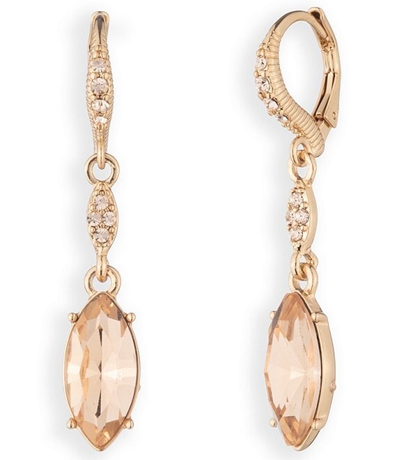 Givenchy Pear Double Drop Earrings