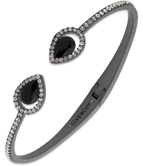 Givenchy Pear Stone Cuff Bracelet