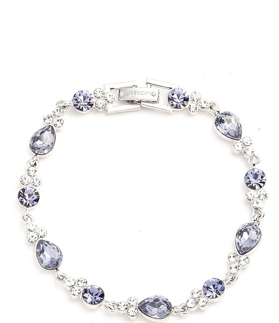 Swarovski™ Crystals Bracelet - Sapphire – Shelby's Toe Rings