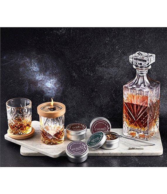 Godinger 9-Piece Whiskey Smoker Set | Dillard's