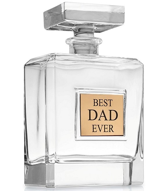 Godinger Best Dad Crystal Decanter, 28 oz.