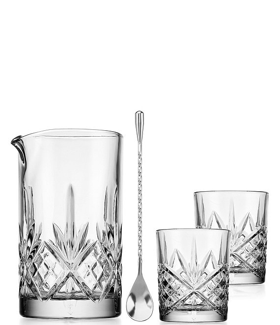 Godinger Dublin Crystal Mixology 8 Piece Glassware Set