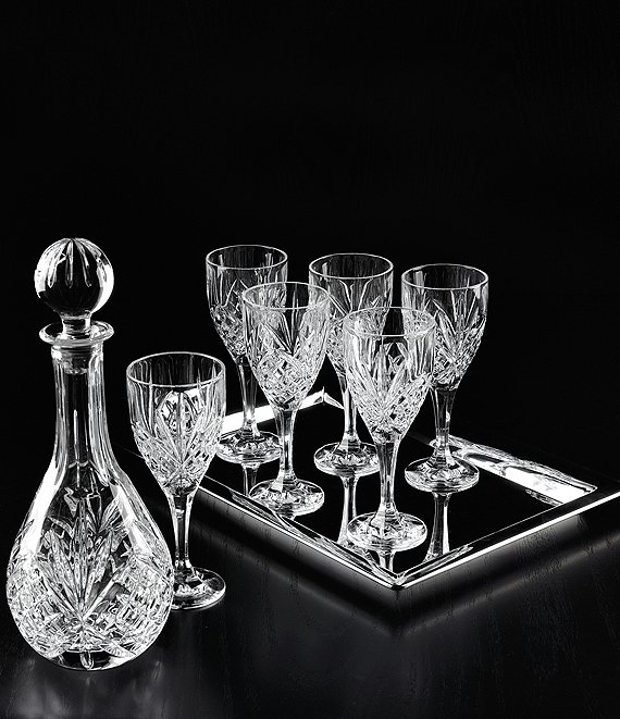 Godinger Dublin Diamond-Cut Crystal 8-Piece Wine Set