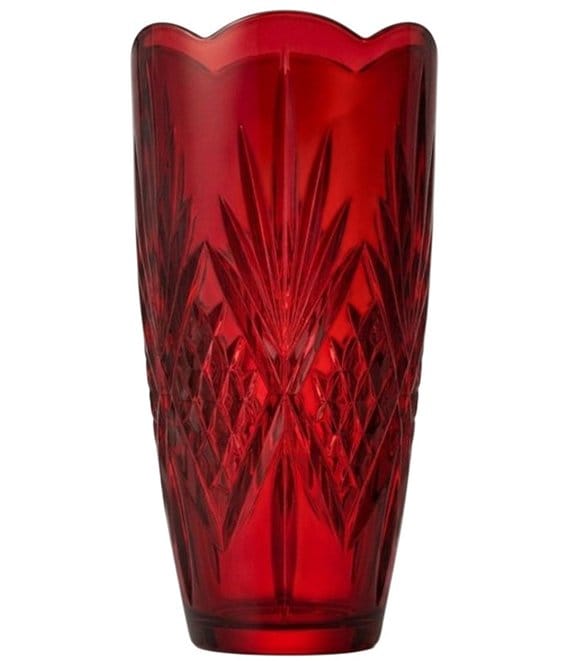 Godinger Dublin Red Vase, 12#double;