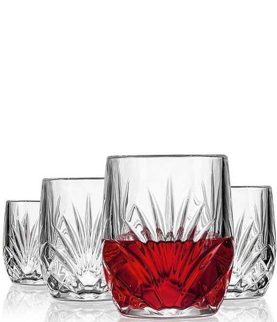 Godinger Dublin Stemless Wine Glasses, Set of 4