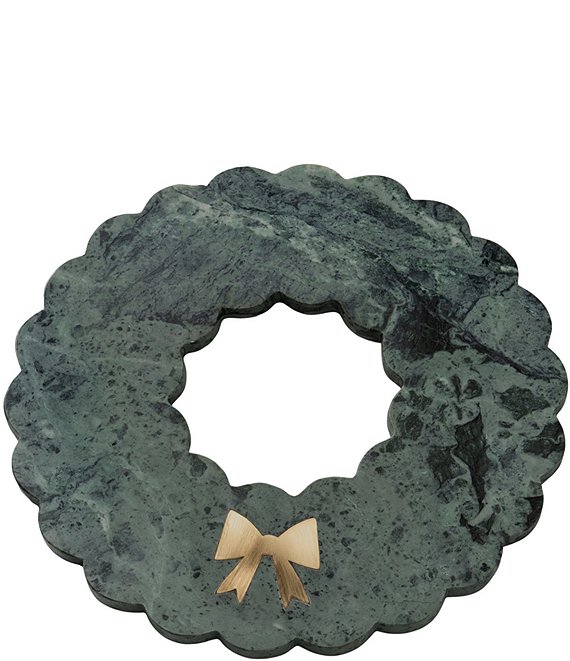 Godinger Marble Metal Bow Wreath Board