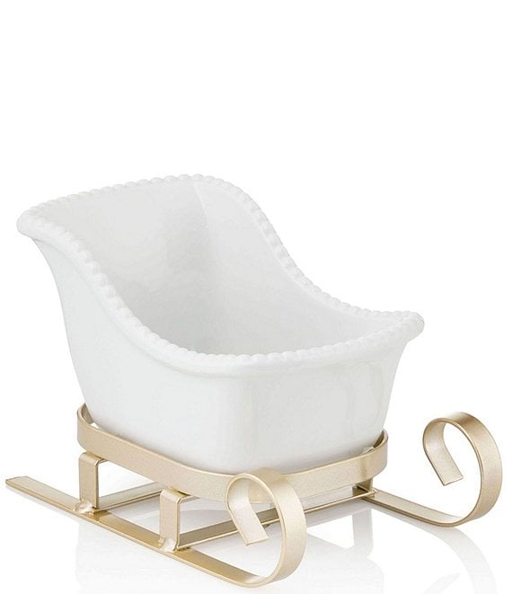 Godinger Sleigh Gold Candy Dish