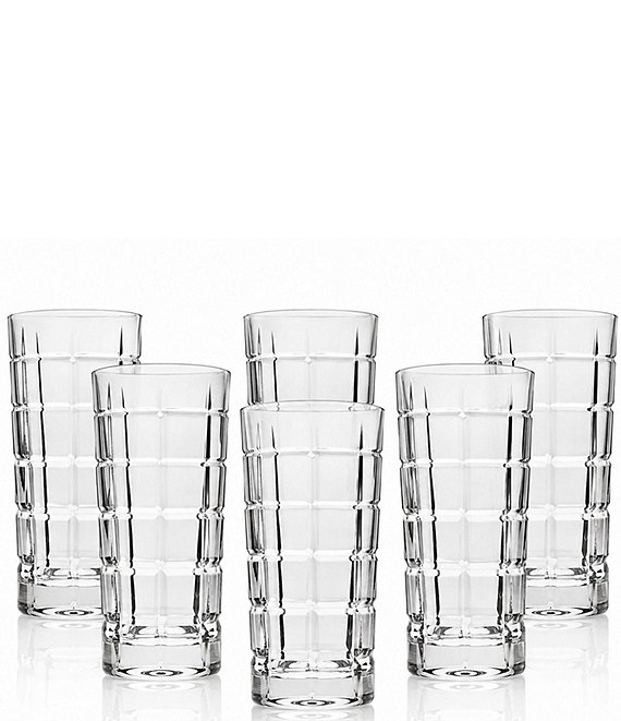 Godinger Sutton Highball Glasses, Set of 6