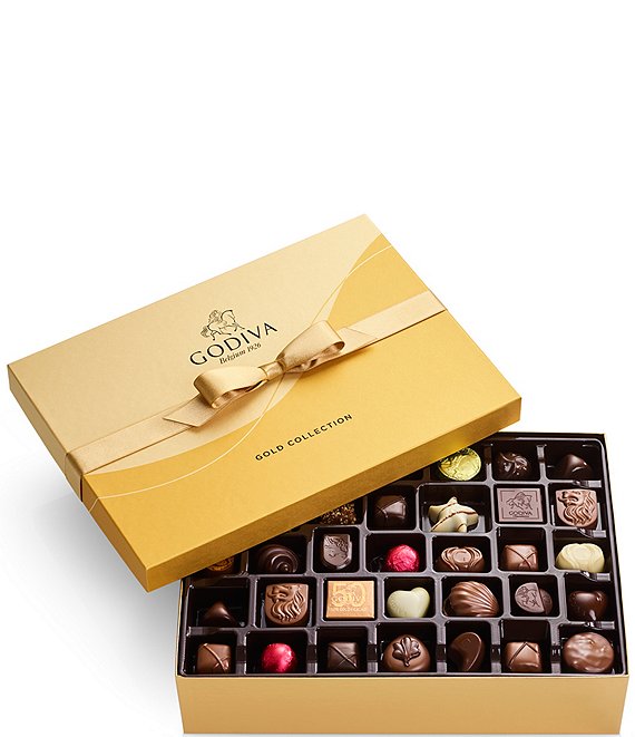 Godiva Chocolatier 70-Piece Gold Gift Box