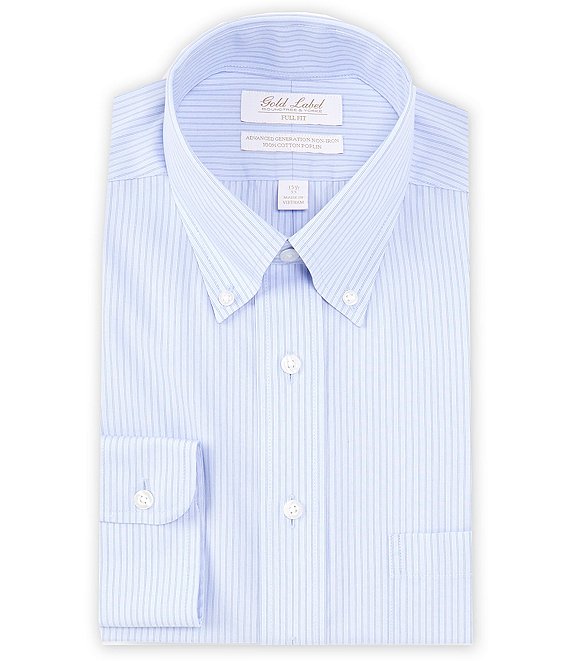 Gold Label Roundtree & Yorke Full Fit Non-Iron Button Down Collar ...