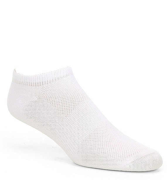 Color:White - Image 1 - Gold Label Roundtree & Yorke Sport Liner Socks 2-Pack