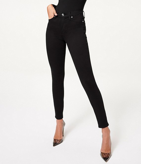 Good American Good Legs High Waisted Stretch Denim Skinny Jeans | Dillard's